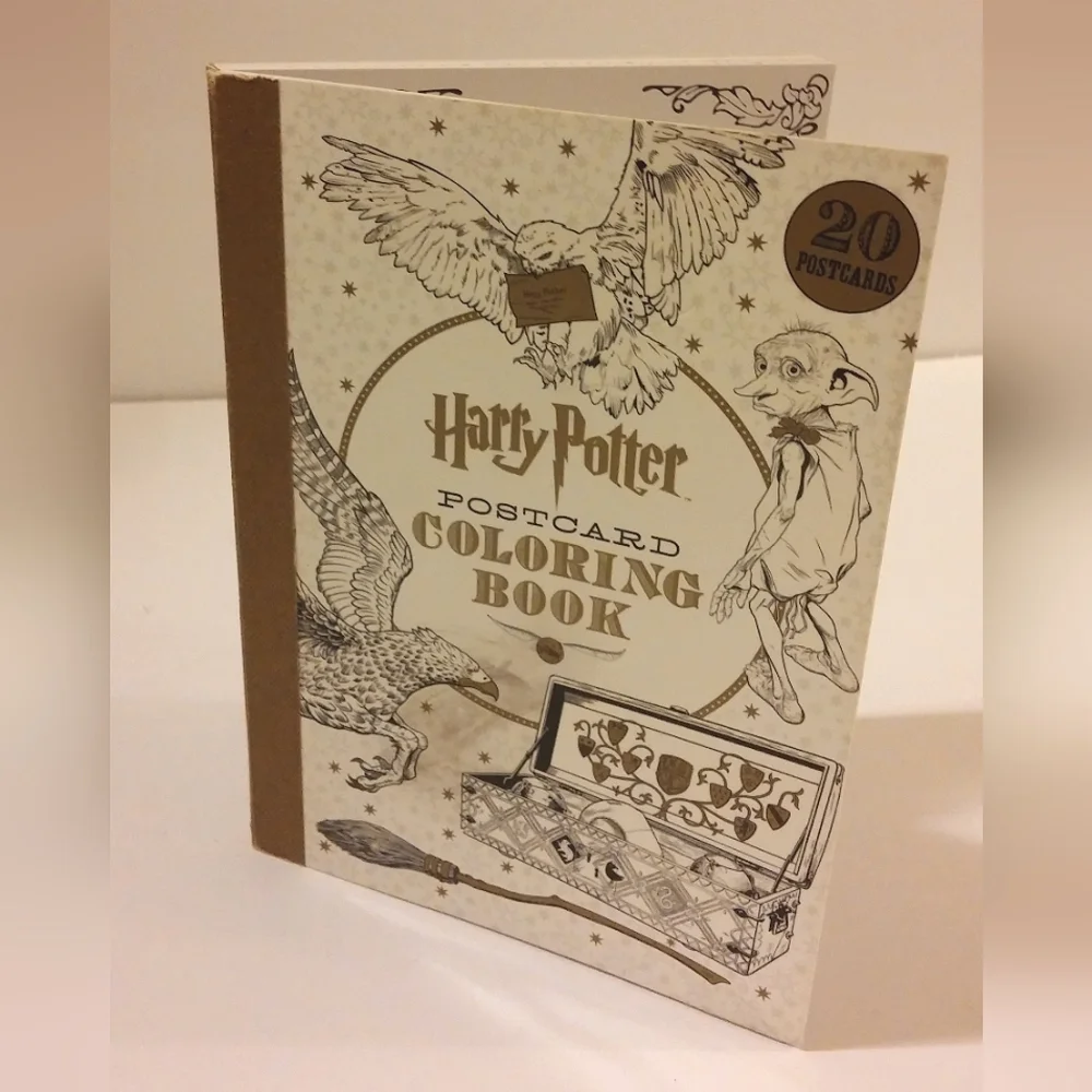 Harry Potter Postcard Coloring Book